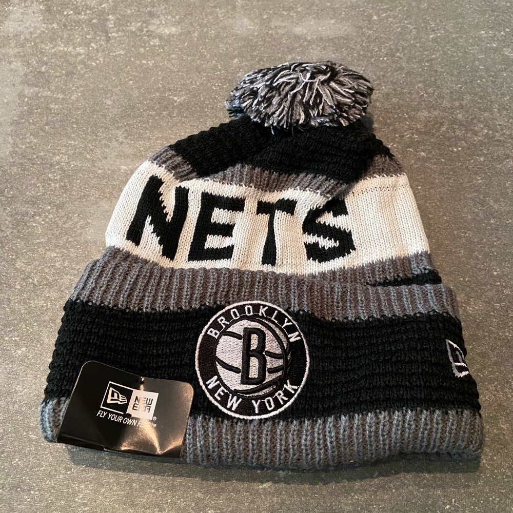 PRICE IS FIRM Brand new Brooklyn Nets beanie